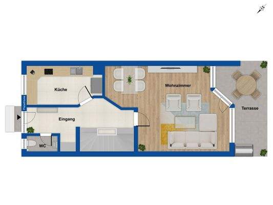 Grundriss - Erdgeschoss