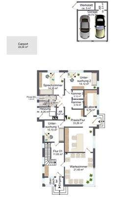 Grundriss Erdgeschoss