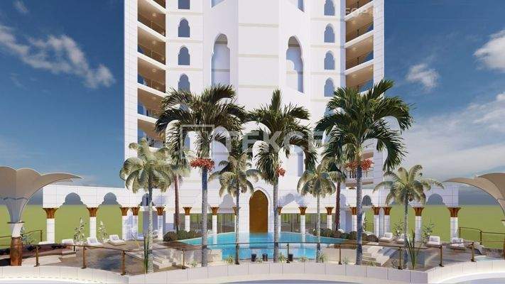 Stylish Apartments in a Comprehensive Complex in İskele