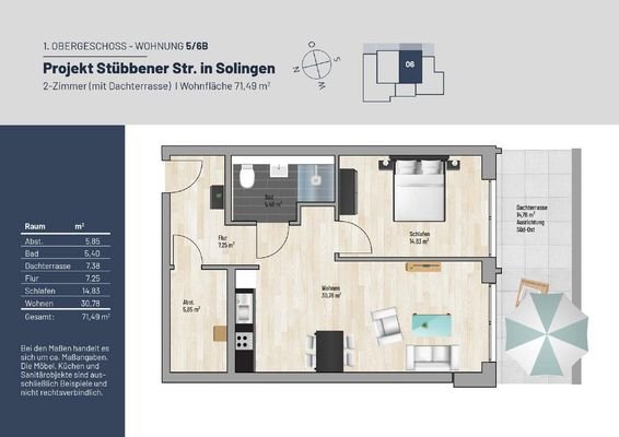 Grundriss - 1-OG - WE05-6B