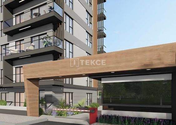 Apartments with City-View in a New Building in Çiğli