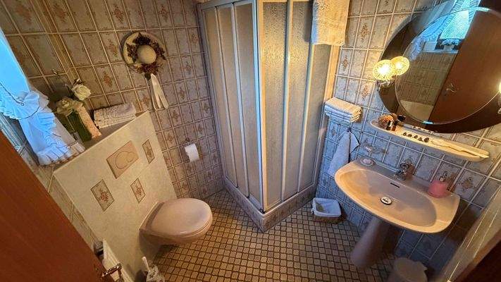 Gäste-WC mit Dusche