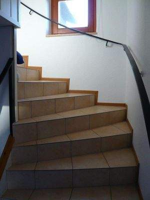 Treppe zum OG (= abteilbar)