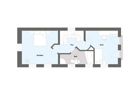 Grundriss OG großes Haus