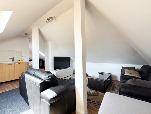 Wie eine Maisonettewohnung