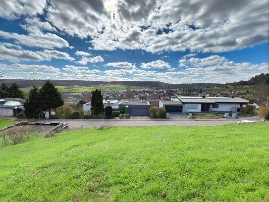 Ausblick Grundstück