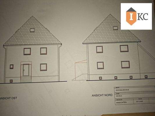 Ansichten Ost und Nord