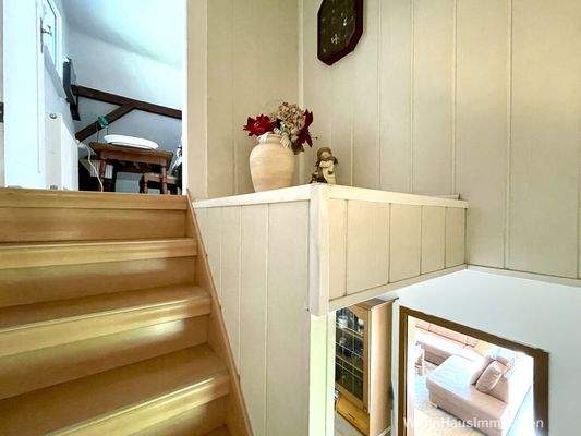 Zugang zur oberen Etage