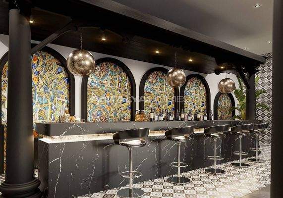 Sea View Apartments in a Luxury Complex in Kargicak Alanya