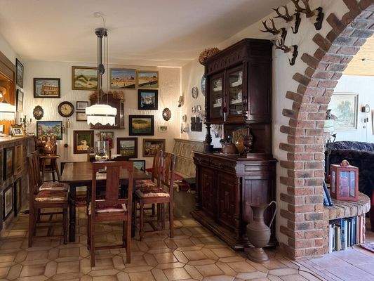 Essbereich im Erdgeschoss