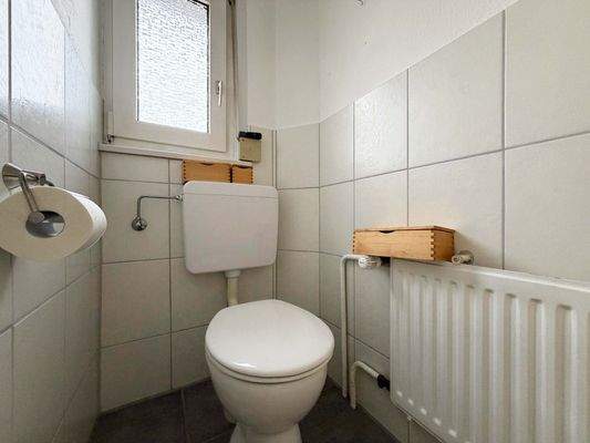 OG WC: Separater Bereich für zusätzliche Privatsphäre