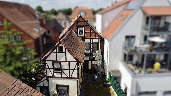 Rückwärtige Gebäudeansicht 