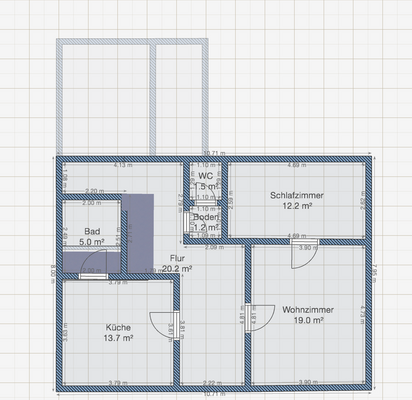 Grundriss 1 OG