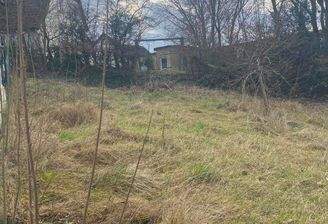 Blick auf das Grundstück