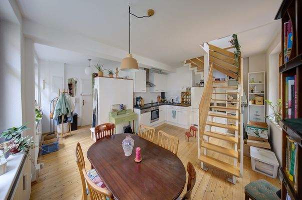 Wohnung 4 - Wohn- und Esszimmer