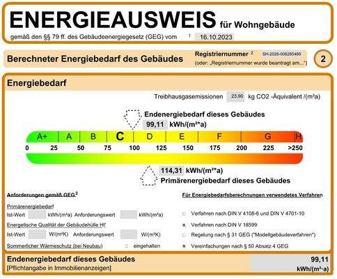 Energieausweis DHH links