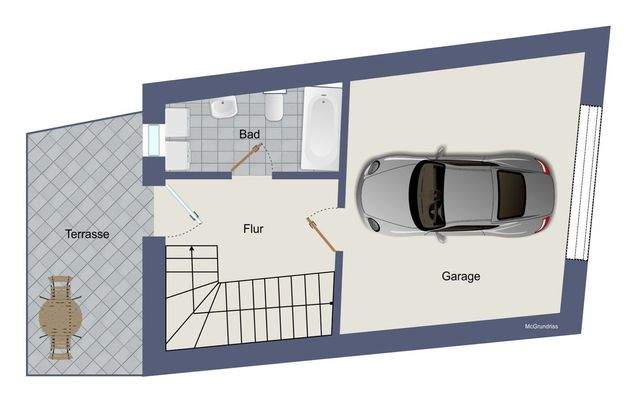 Haus 2 - Erdgeschoss