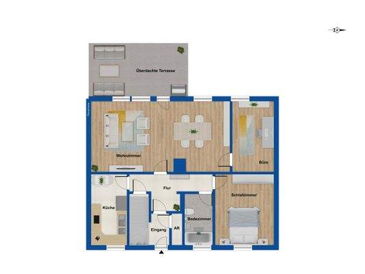 Grundriss Erdgeschoss