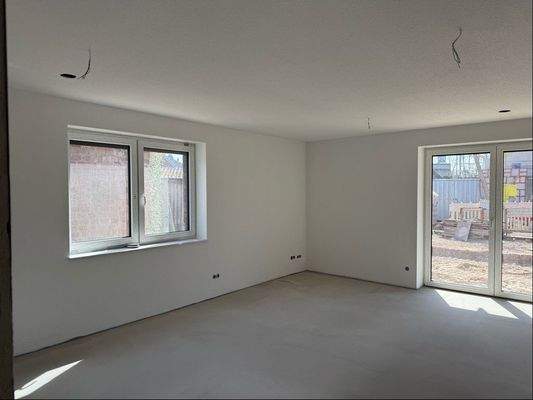 Beispiel Wohnen Haus 1 (Aktueller Bautenstand: 12.04.25)