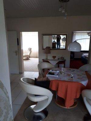 Diele, Blick in Wohn-+Schlafzi