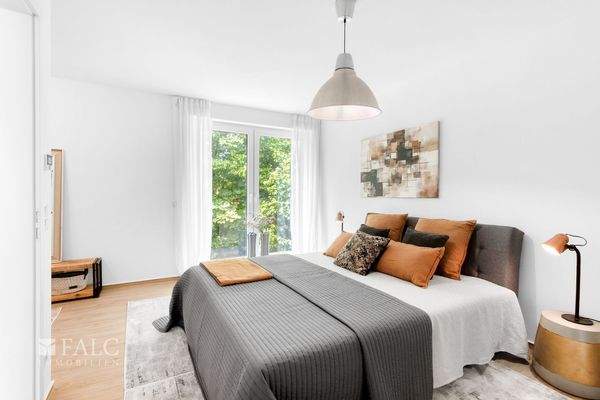 Schlafzimmer mit Bad en Suite