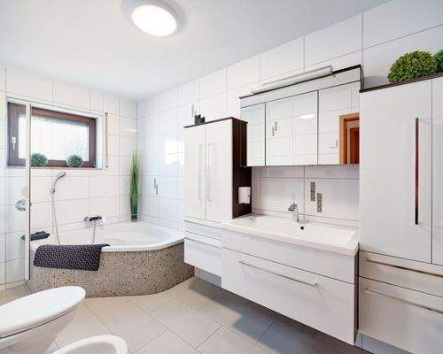 Tolles Tageslichtbad