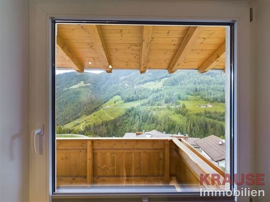 Blick vom Esszimmer