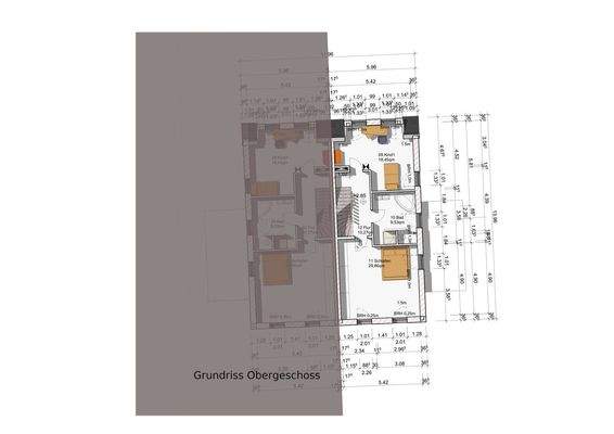 Grundriss Obergeschoss