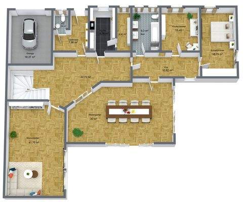 Grundriss Erdgeschoss