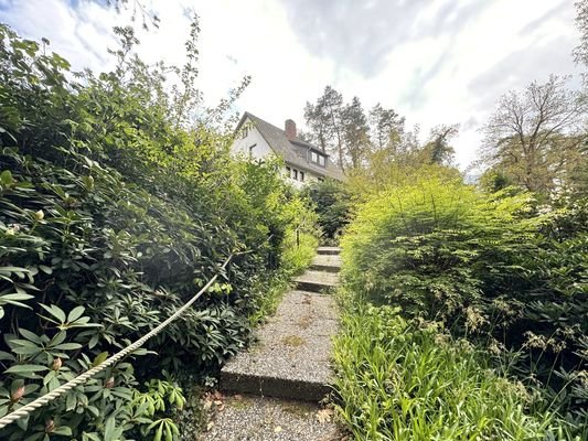 Treppe zum Haus Ansicht 1