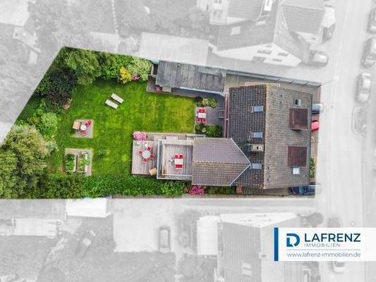 Luftbild Top Down Ansicht