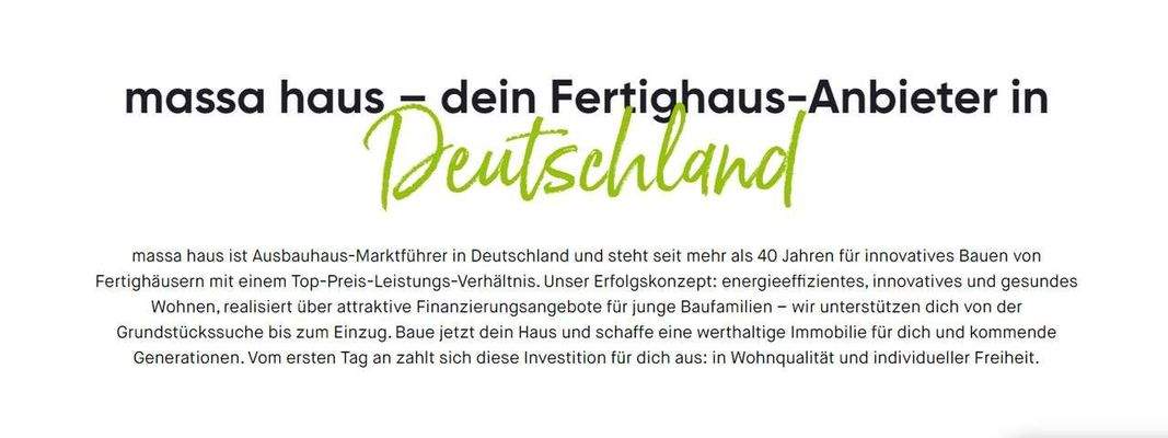 massahaus-Deutschland