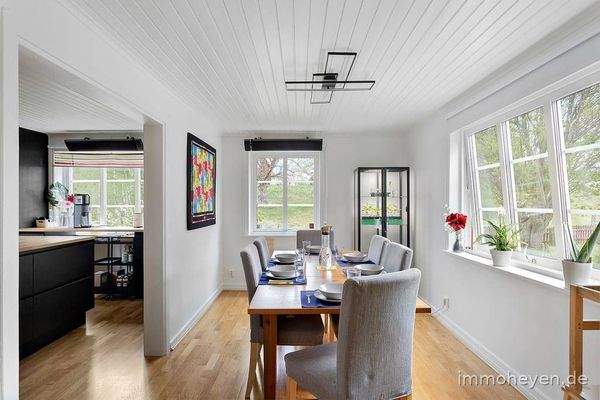 Esszimmer im Erdgeschoss