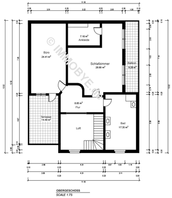 Grundriss neues Haus OG mCo