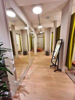 Bekleidungsgeschäft Umkleiden