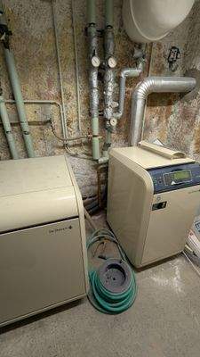 Heizungsanlage im KG