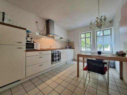 Küche der 2,5 ZKB Wohnung im Obergeschoss