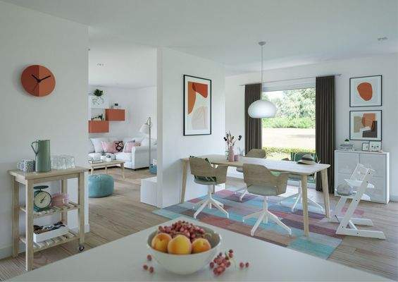 Wohnbeispiel Esszimmer 