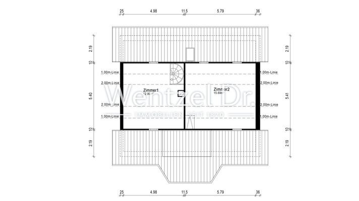 Grundriss Dachgeschoss