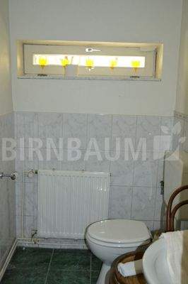 WC im hinteren Bereich