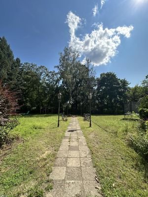 Ausblick Gartenanlage