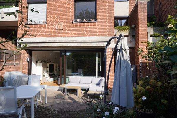 Blick aus dem Garten