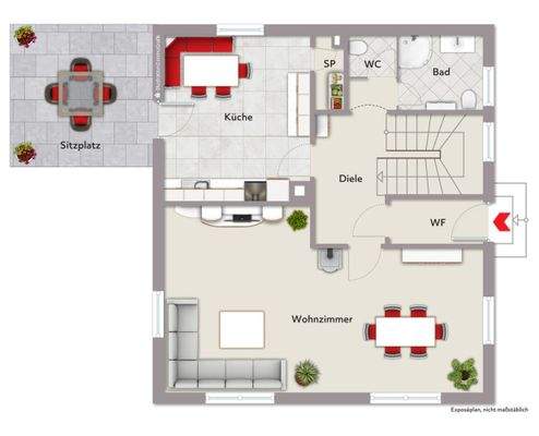 Grundriss Erdgeschoss