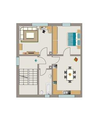 Obergeschoss (Beispielhaft)