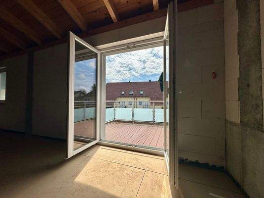 Tür Oben zum Balkon OG