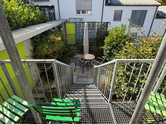 Der Blick in den Garten