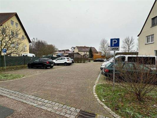 Freie Parkplatz im Mühlenviertel