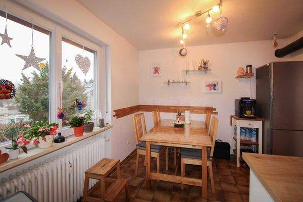 Essbereich in der Küche