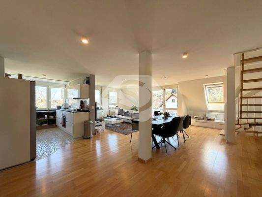 Wohn und Kochbereich