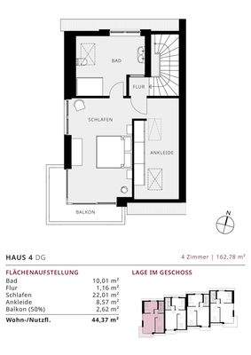 Haus 3a Obergeschoss